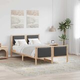  Krevetna konstrukcija Tamno siva tkanina | shoptok.hr