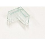 SMIT VISUAL Povezovalni element, za prozorne predelne stene, oblika črke L, od 1 kosa | Shoptok.si