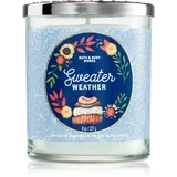 Bath & Body Works Sweater Weather dišeča sveča 227 g