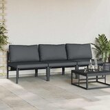 Vanjski namještaj 3 Komad Antracit 80 x 80 x 71 cm Čelik | shoptok.hr