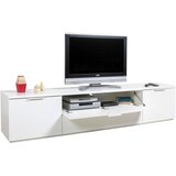 CARRYHOME TV-ELEMENT bela, visoki sijaj | Shoptok.si