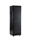 NaviaTec podni mrežni ormar 42U 600 x 1000mm, crni | shoptok.hr