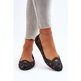 Boto Women's Rubber Ballerina Flats Black Salam | shoptok.hr