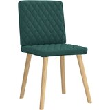  Jedilni stoli 6 kosov temno zeleno blago, (21832333) | Shoptok.si