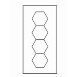 Spectra LED SVETLA HEXAGON 456W 175-265V 6500K V6 Cene
