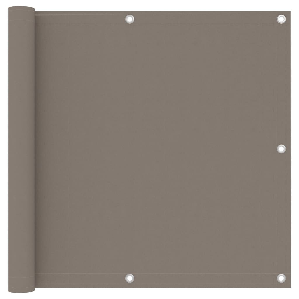  Balkonsko platno taupe 90x600 cm oksford blago, (20611133) | Shoptok.si