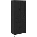  Highboard Crni hrast 69,5 x 34 x 180 cm Konstruirano drvo | shoptok.hr