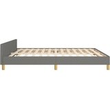  Okvir kreveta bez madraca tamnosivi 180x200 cm od tkanine | shoptok.hr
