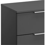 Rauch Möbel NOČNA OMARICA, siva | Shoptok.si