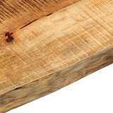 Stolna Mizna plošča 180x20x3,8cm naraven rob trden robusten mangov les, (21411783) | Shoptok.si