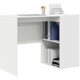  Stol s policom Bijelo 102 x 50 x 75 cm Konstruirano drvo | shoptok.hr