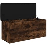  Klupa za pohranu boja hrasta 102x42x45 cm od konstruiranog drva | shoptok.hr