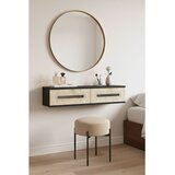 Hanah home komoda Rany 120, 120 cm, antracit / travertin / srebrna | Eponuda.com
