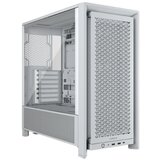 Corsair FRAME 4000D RS Case3xRS120 fans, 360mm radiator170mm cooler, 430mm GPU, ATX, White | Eponuda.ba