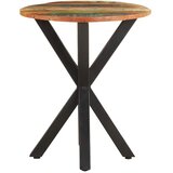  Bočni stolić 48 x 48 x 56 cm od masivnog obnovljenog drva | shoptok.hr