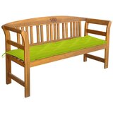 The Living Store Vrtna klop z blazino 157 cm trden akacijev les - Vrtna Klop, (21481667) | Shoptok.si