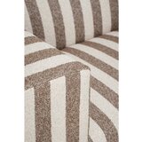 Ellos Home Smeđa/krem sofa od šenila 220 cm Lisa – | shoptok.hr