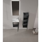 Hanah home Kupatilski ormarić sa umivaonikom i ogledalom (2 komada) Ferla 40 326 | Eponuda.com