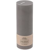 Eco candles by Ego dekor siva svijeća Friendly, vrijeme gorenja 60 h | shoptok.hr