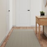 vidaXL Tekač v videzu sisala taupe 80x300 cm Cene