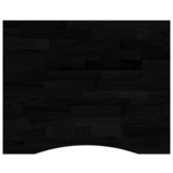  Ploča za radni stol tamnosmeđa 100x80x2,5 cm drveni pravokutni | shoptok.hr