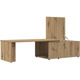  Stol za kavu Artisan hrast 150x50x35 cm izrađeno drvo Slike