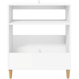  Stalak za gramofon Bijela 71 x 39,5 x 83 cm Konstruirano drvo | shoptok.hr