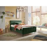 MID.YOU OBLAZINJENA POSTELJA 120 cm x 200 cm , tekstil, leseni material olivno zelena Cene