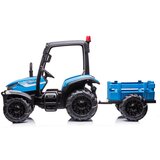 Traktor na akumulator s prikolico BLT-206 – moder | Shoptok.si