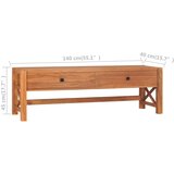 TV ormarić 140 x 40 x 45 cm od reciklirane tikovine | shoptok.hr