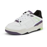 Puma Nizke superge 'Slipstream' limeta / temno liila / črna / bela | Shoptok.si
