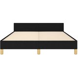  Okvir za krevet bez madraca crni 140x200 cm od tkanine | shoptok.hr