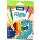 Junior Cartoon plastic, voštana boja, 12K | Eponuda.com