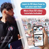 LIPFISBARBERSHOP nastavljiv stativ z adapterjem za 360° ogledalo odprta embalaža | Shoptok.si
