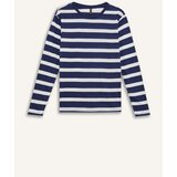 Defacto Regular Fit Crew Neck Striped Casual Long Sleeve T-Shirt Cene