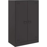 Maison Chic Komoda - Predalnik črna 67x39x107 cm jeklo, (21716011) Cene