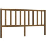  Posteljno vzglavje medeno rjavo 186x4x100 cm trdna borovina, (20647001) | Shoptok.si