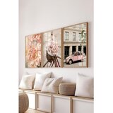 WALLXPERT Č-300718 - 3040 multicolor dekorativni set slika (3 komada) | Eponuda.com