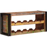  Stalak za vino Smeđa 100 x 45 x 33 cm Čvrsto reciklirano drvo | shoptok.hr