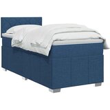  Boxspring krevet s madracem Plava 90 x 200 cm Tkanina | shoptok.hr