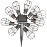 HI LED solarna vrtna svetlobna veriga 10 kosov 5,5 cm, (20769957) | Shoptok.si