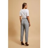 Marisse Gray Suit Trousers With Rolled-Up Legs And Creases | ePonuda.com