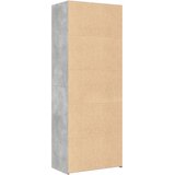  Visoka komoda siva betona 70x41x185 cm od konstruiranog drva | shoptok.hr