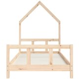  Otroški posteljni okvir 90x200 cm trdna borovina, (20916904) | Shoptok.si
