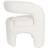White Label Bel fotelj iz tkanine bouclé Nova – | Shoptok.si