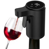 INF Pametni senzor za vino - USB polnljiv samodejni dozirnik Black, (5000287350) | Shoptok.si