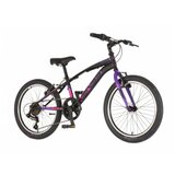 Venssini bicikl arcadia 20" crno ljubičasti Cene