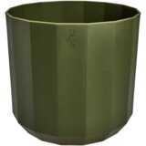 ELHO okrogel cvetlični lonec facet 30 cm - gozdno zelena | Shoptok.si