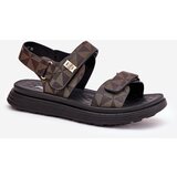 Boto Fabric Women's Platform Sandals Black-Brown Leriot | Shoptok.si