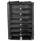 Woody Fashion Bez - Black Black Shoe Cabinet | ePonuda.com